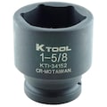 K-Tool International 3/4" Drive Impact Socket 6 black oxide KTI-34152